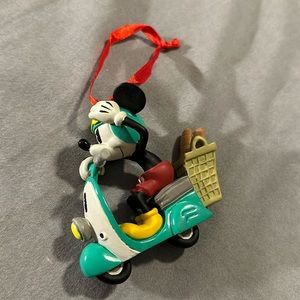 Disney Sketchbook Mickey Mouse with Scooter Christmas Ornament 2015